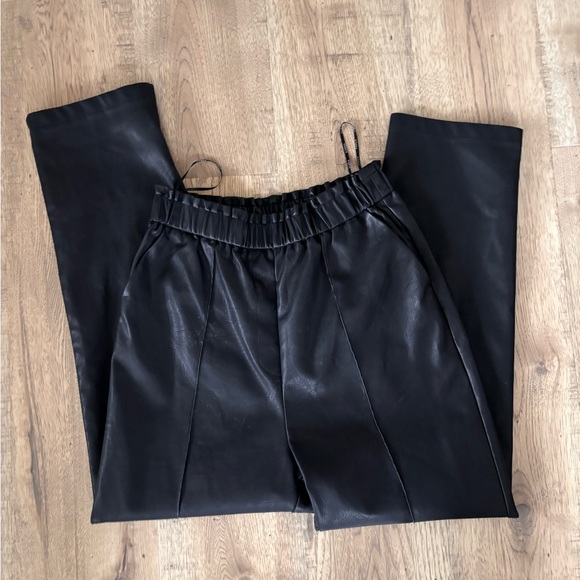 COPY - FRNCH faux leather trousers size medium GUC - Picture 2 of 8